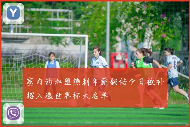 塞内西加盟热刺年薪翻倍今日被补招入选世界杯大名单